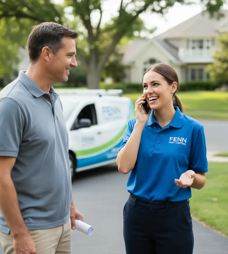 Fenn Pest Control customer support in La Belle